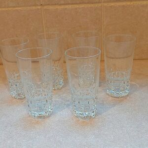 Set 6 Vintage Luminarc glasses